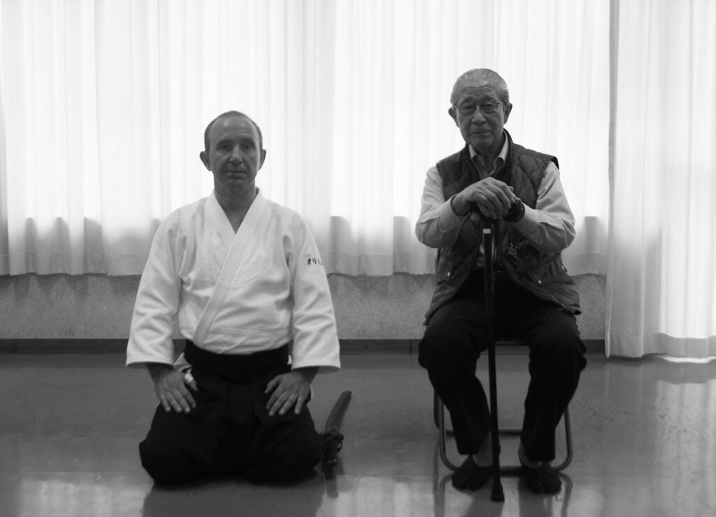 Olivier Eberhardt sur la voie du iaido